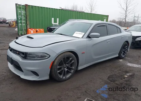 2021 Dodge Charger Scat Pack Rwd из США, поврежденный, VIN 2C3CDXGJ1MH583399